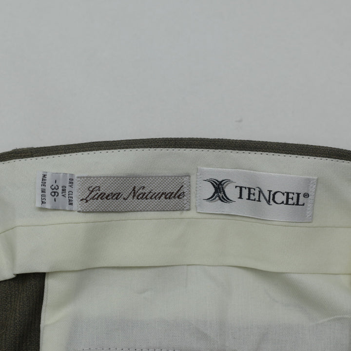 Vintage Linea Naturale Pleated Tencel Trousers / Pants Size 36 - Fashion Rerun Vintage Migration_Pants