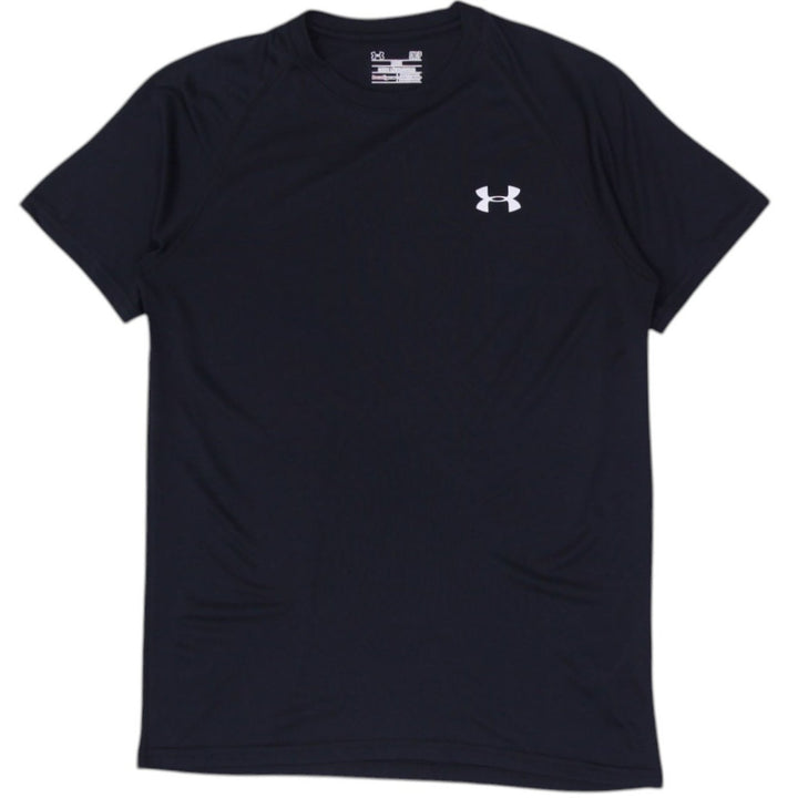 Mens Under Armour T-Shirt Black Short Sleeve Breathable