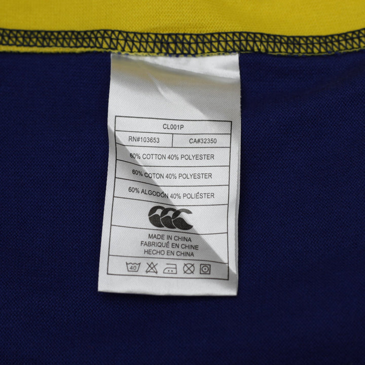 Vintage Mens 2006/07 Canterbury ASM Clermont Auvergne Elyo Suez Rugby T-Shirt