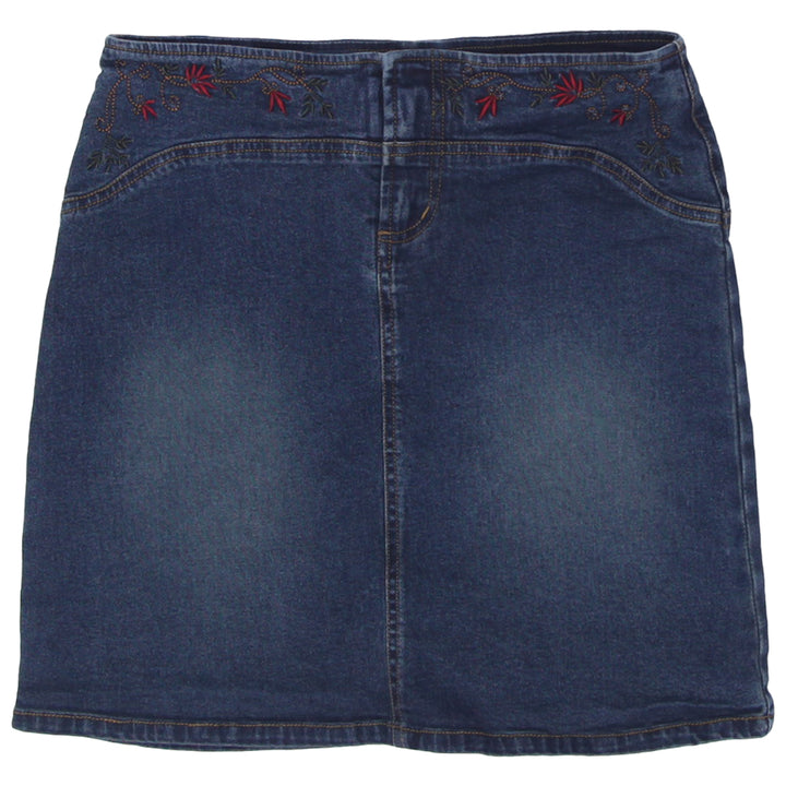 Y2K Denim Stretch Mini Skirt - Fashion Rerun Vintage Migration_Skirt