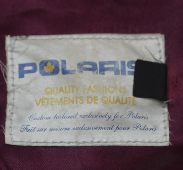 Vintage Polaris Worldwide Varsity Leather Sleeves Varsity Jacket - Fashion Rerun Vintage Migration_Jacket