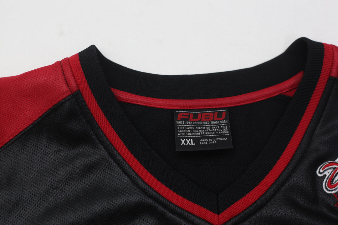 Vintage FUBU Dirty South Jersey Men XXL Black Hip Hop