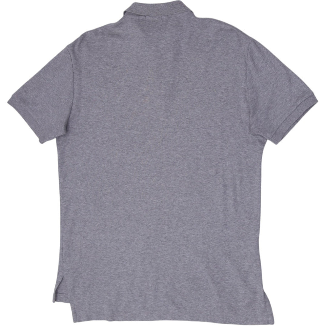 Mens Polo Ralph Lauren Gray 100% Cotton Polo T-Shirt Size M