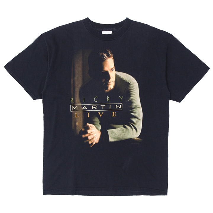 Vintage Ricky Martin Live Tour T-Shirt Size XL By Winterland - Fashion Rerun Vintage Migration_T-Shirt