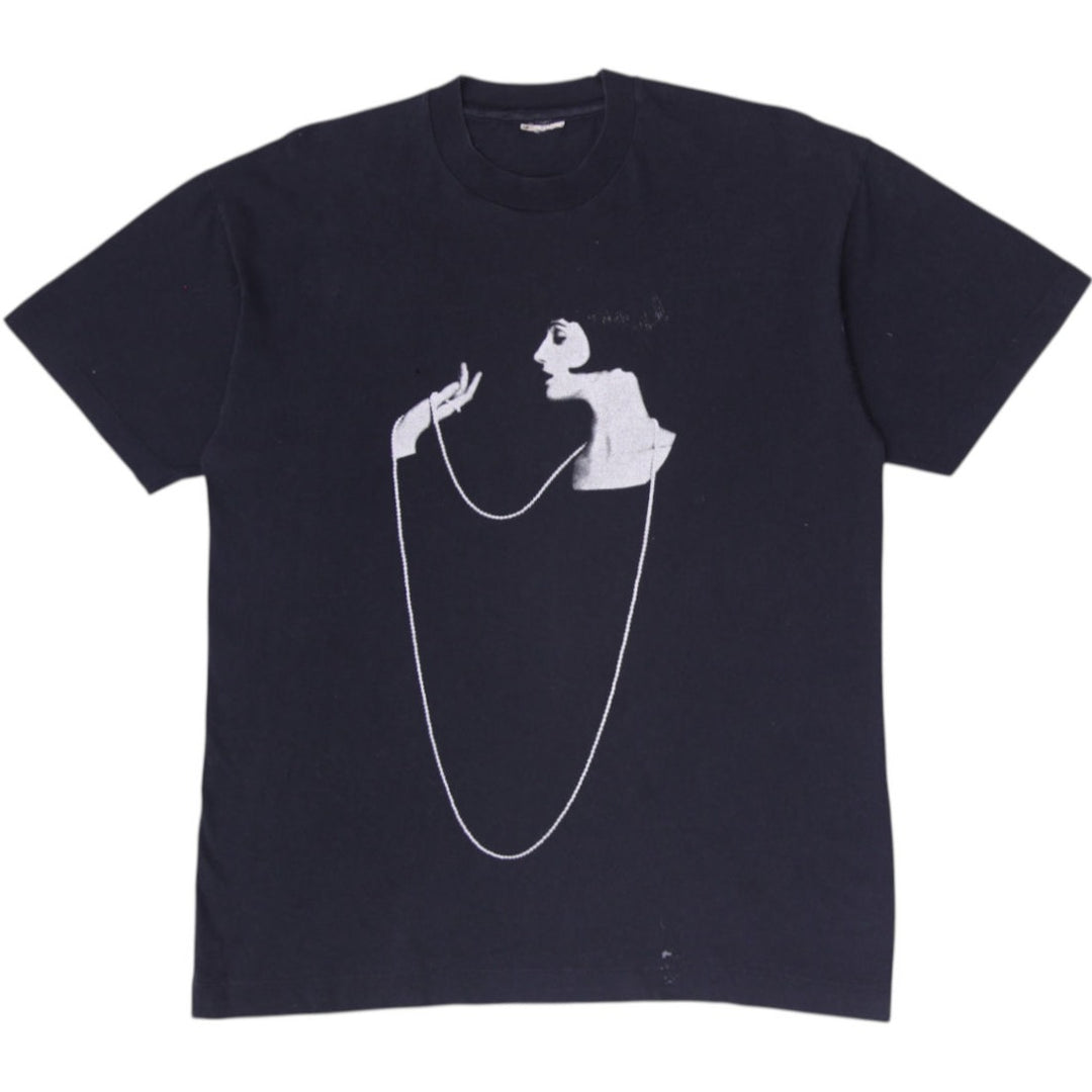 Vintage Vintage 1995 Parole Di Cotone Coco Chanel L'Allure T-Shirt