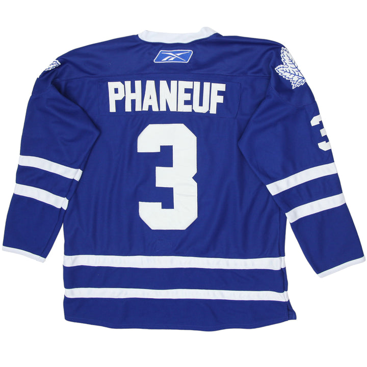 Vintage Reebok NFL Toronto Maple Leafs Phaneuf 3 Ice Hockey Jersey - Migration_Jersey - B2G1, Category_Default Category/VINTAGE, Category_Default Category/VINTAGE/MEN - side view