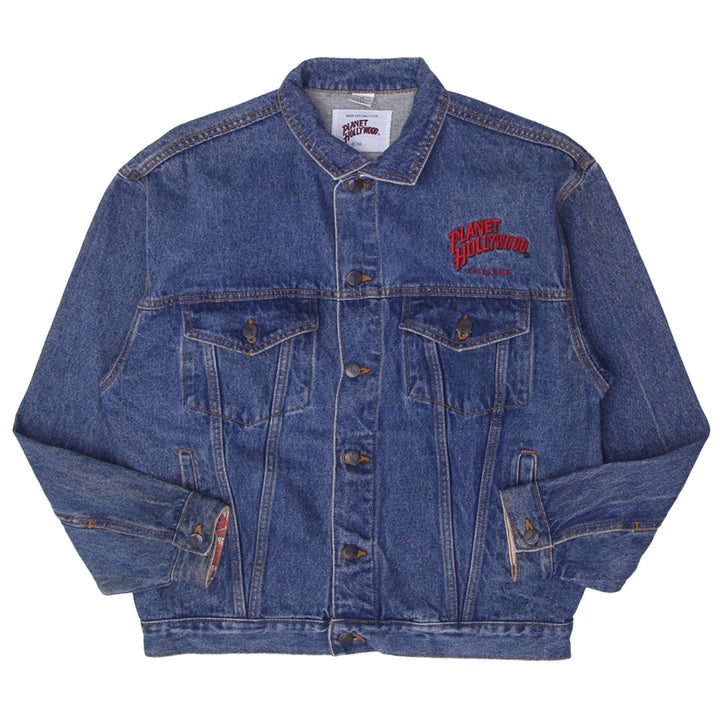 Vintage Planet Hollywood Costa Mesa Denim Jacket