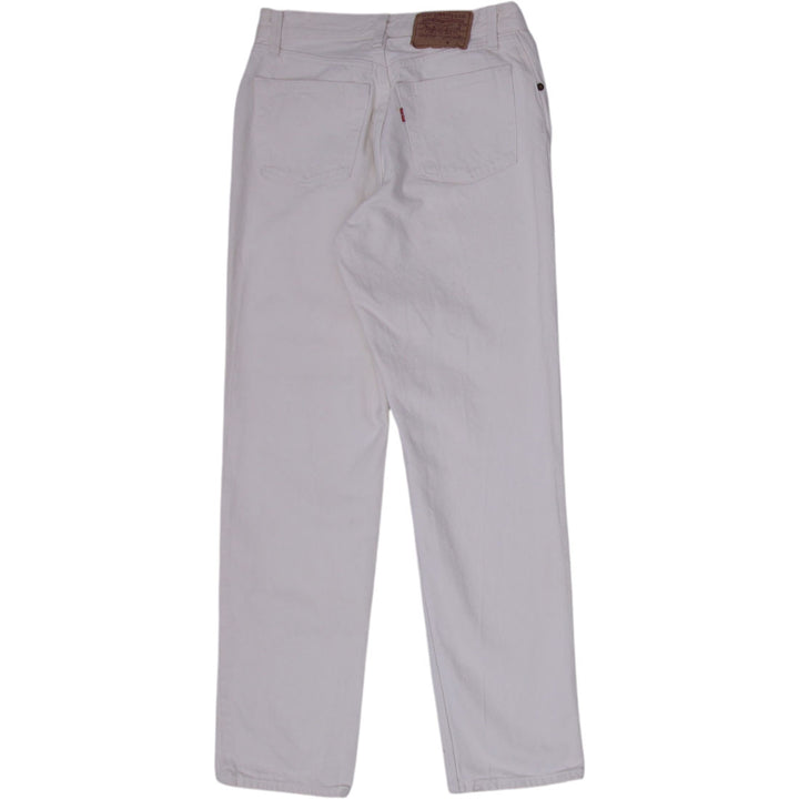 Levi's Off White Straight Jeans Size 13 | Migration_Jeans MJ DROP - Side View | Fashion Rerun