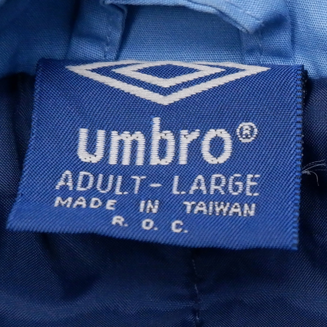 Vintage Mens Umbro Jacket Navy Blue Full Zip Athletic Sports | Migration_Jackets UAENAT20 - Back View | Fashion Rerun