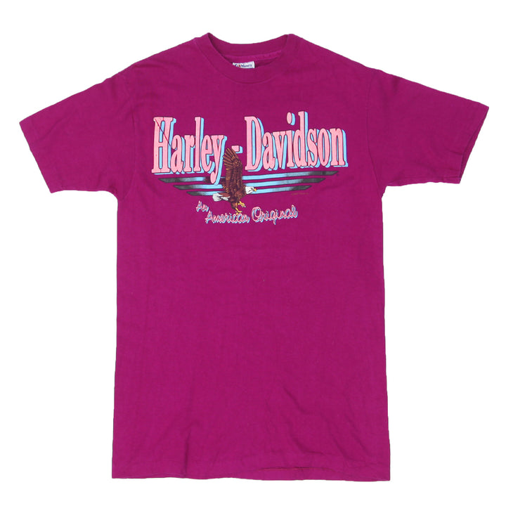 1987 Vintage Harley Davidson Rocky's Canada T-Shirt S.Stitch Made In USA L