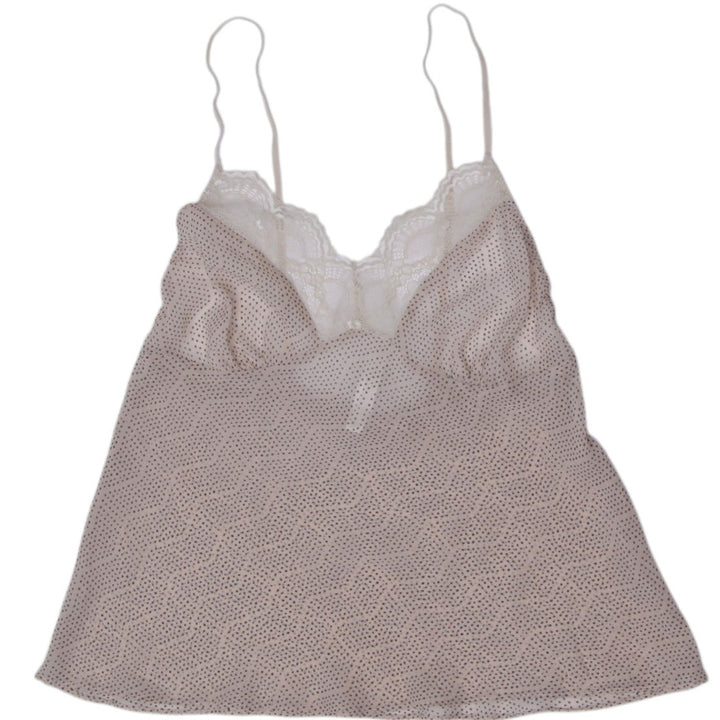 Y2K Ladies Gilligan Polka Dot Strappy Top Size XS