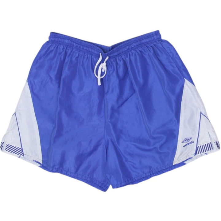 Vintage Mens Umbro Sports Shorts Blue Athletic Drawstring | Migration_Shorts UAENAT20 | Fashion Rerun
