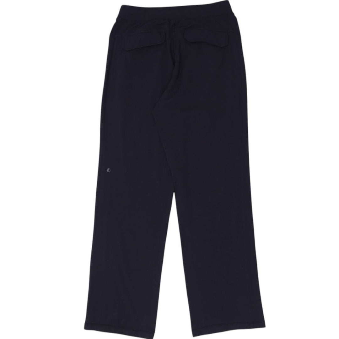 Ladies Black Lululemon Wide Leg Pants