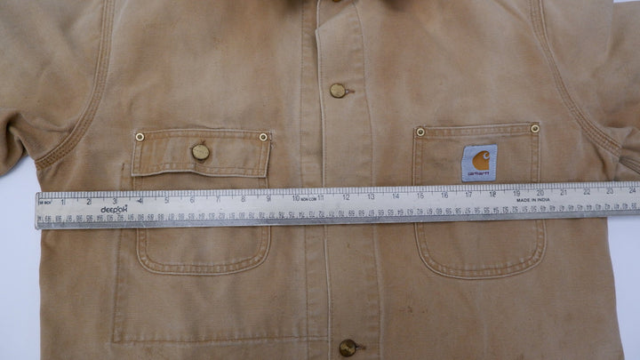 Vintage Mens Carhartt Slightly Distressed Jacket Brown Workwear Canvas | Migration_Jackets UAENAT20 - View 10 | Fashion Rerun