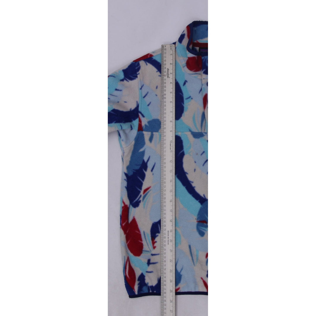 Ladies Patagonia Synchilla Snap Pullover Feather Dance Fleece Jacket Size S | Migration_Jackets - View 8 | Fashion Rerun