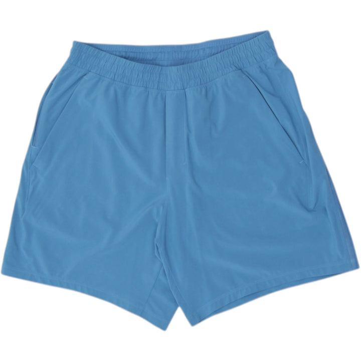 Mens Lululemon Athletic Shorts Blue Breathable Quick Dry | Migration_Shorts | Fashion Rerun