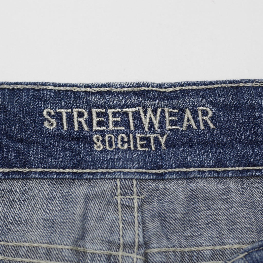 Y2K Ladies Streetwear Society Low Rise Whiskered Mini Skirt