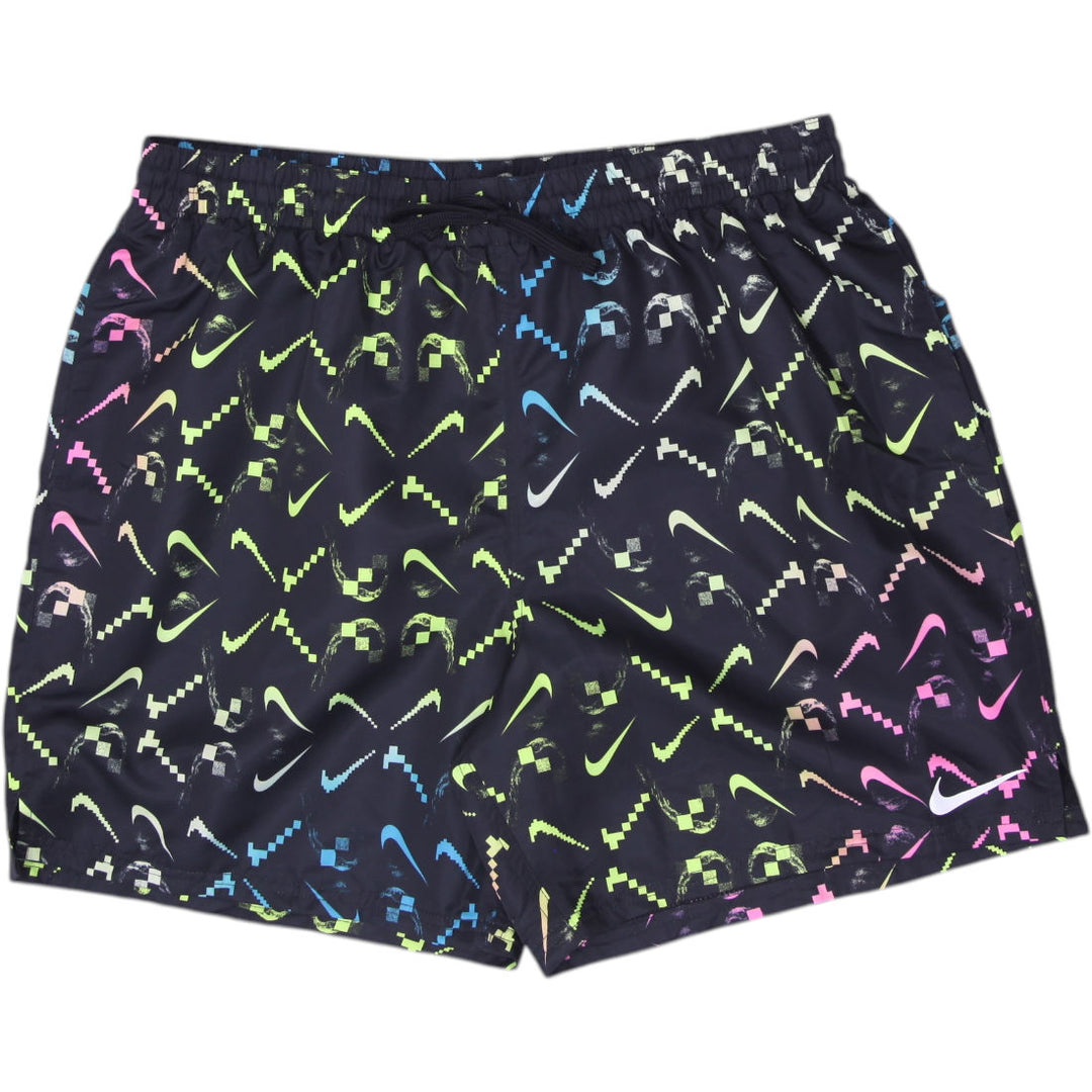 Mens NIKE Volley Logo Swim Trunks Short Multi Color Size XL