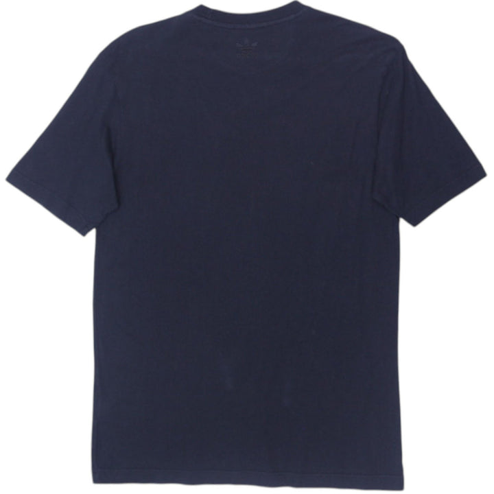 Mens Adidas Trefoil Logo Black Crewneck T-Shirt