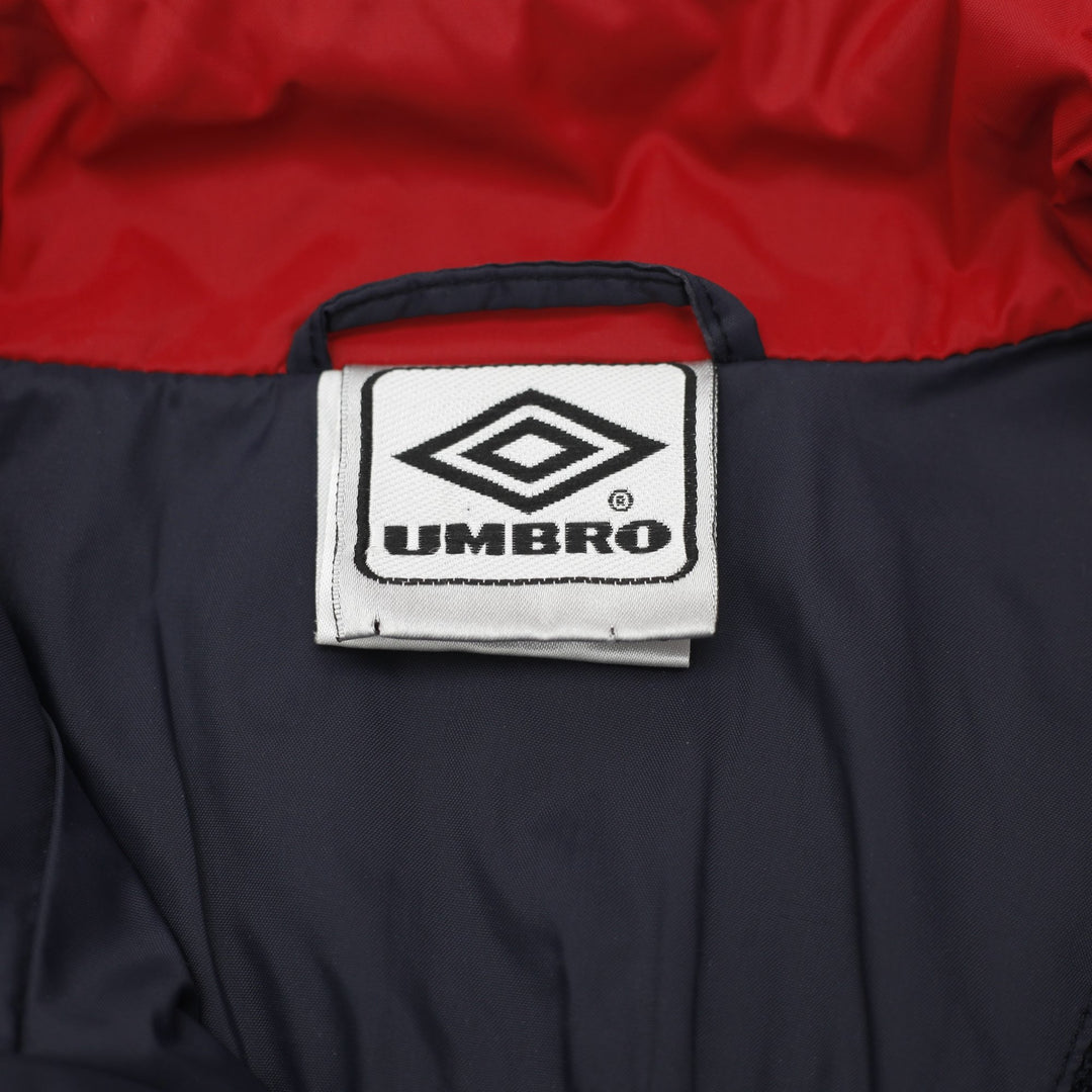 2007-2009 Umbro England Soccer Team Sportswear Windbreaker Jacket Size M | Migration_Jackets - Back View | Fashion Rerun