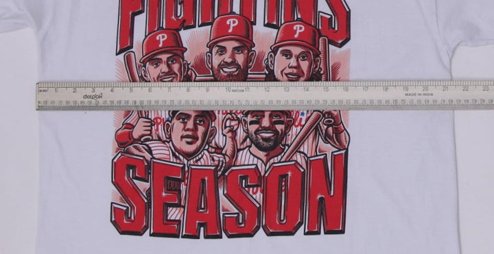 Vintage Philadelphia Phillies "Fightins Season" IBEW Local 98 Giveaway T-Shirt