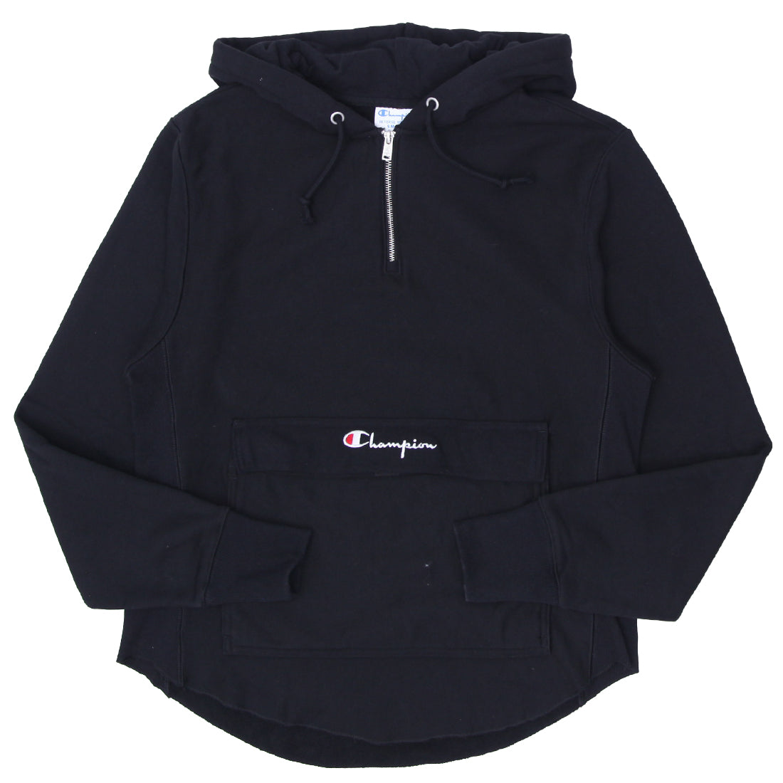 Shop Vintage Champion Reverse Weave Hoodie - Small, Black Made In