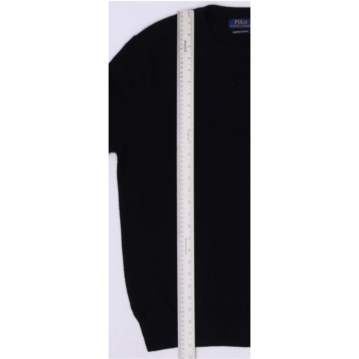 Mens Polo Ralph Lauren Sweater Black Washable Cashmere