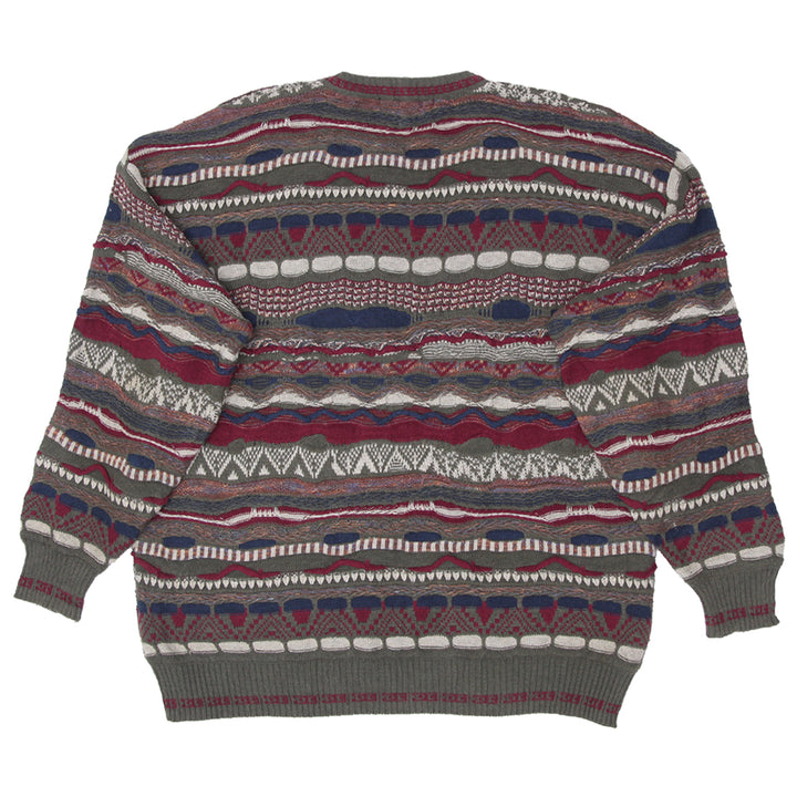 Vintage Brandini Coogi Style 3D Knitted Sweater - Fashion Rerun Vintage Migration_Sweaters