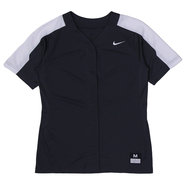 Ladies Nike Stock Vapor Pro Full Button Softball Jersey