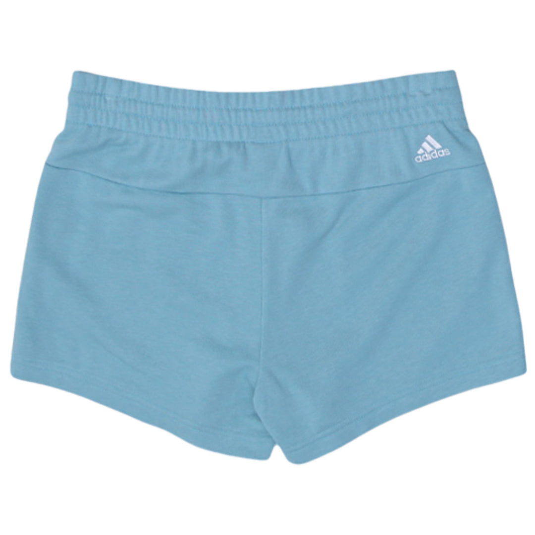 Ladies Small Embroidered Adidas Logo Shorts