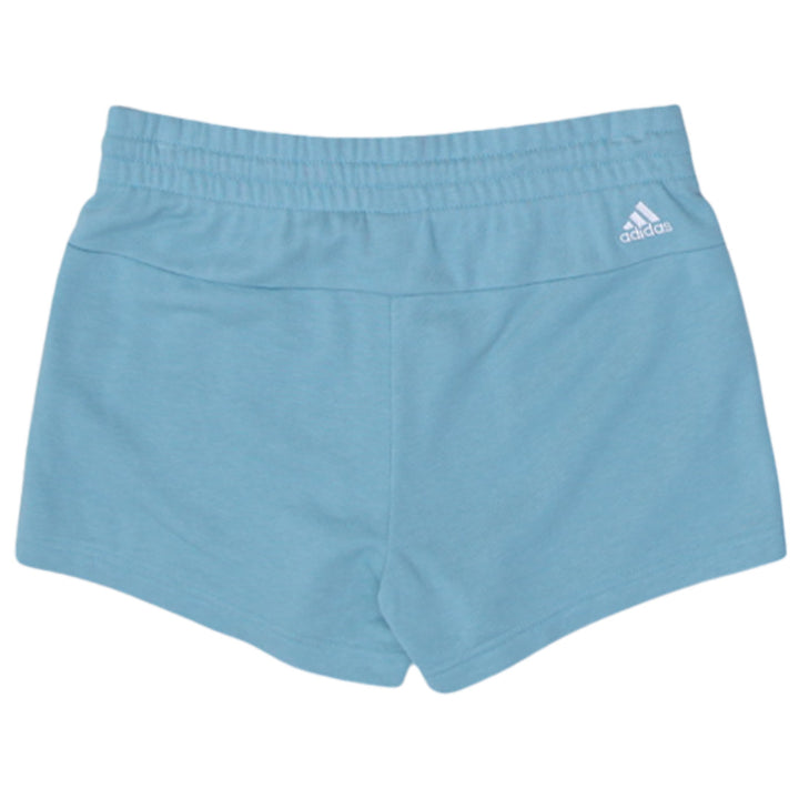 Ladies Small Embroidered Adidas Logo Shorts