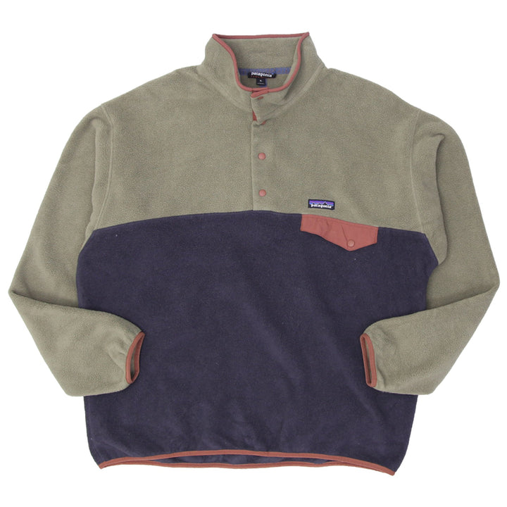 Mens Patagonia Synchilla Snap Button Fleece Sweater