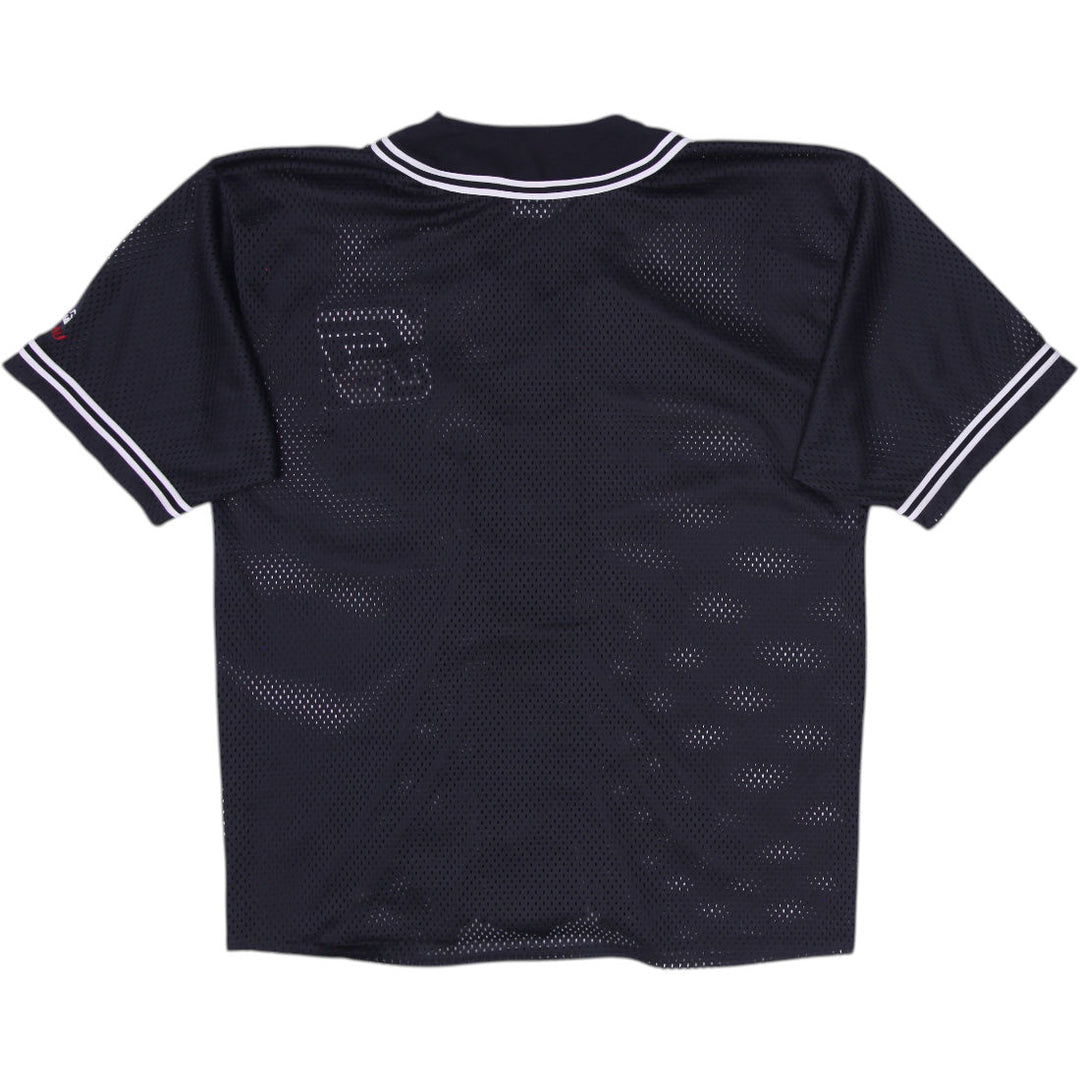 Mens Fubu Mesh Short Sleeve Baseball Jersey Size XL