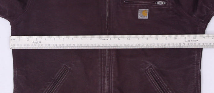 Ladies 104292 V26 Loose Fit Carhartt Washed Duck Sherpa Lined Jacket S | Migration_Jackets WW Collection - Vi | Fashion Rerun