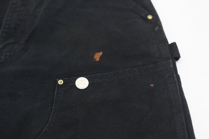 Mens Carhartt B01-BLK Loose Original Fit Double Knee Carpenter Pants Made In USA - Fashion Rerun Vintage Migration_Pants