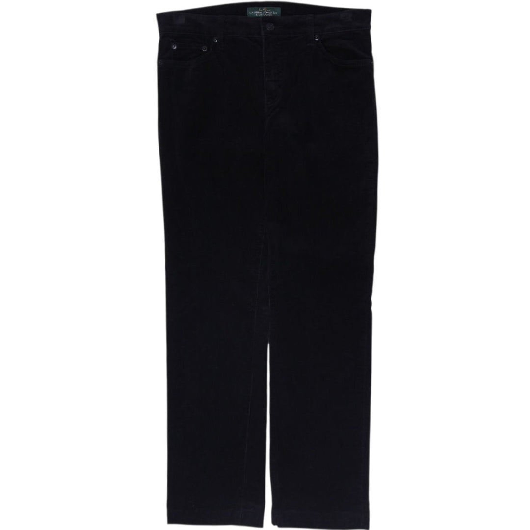 Ladies Lauren Jeans Co Ralph Lauren Corduroy Pants Trousers Stretch Straight