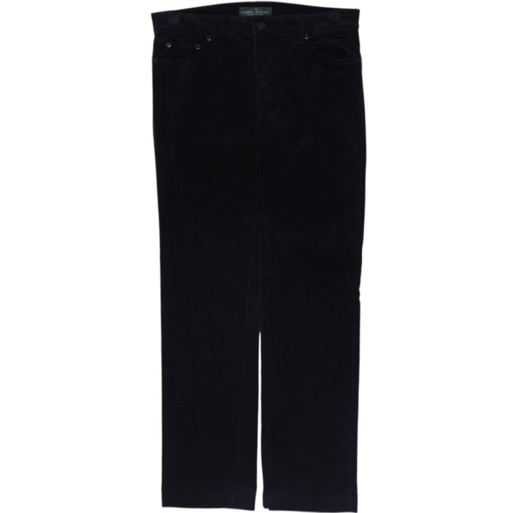 Ladies Lauren Jeans Co Ralph Lauren Corduroy Pants Trousers Stretch Straight