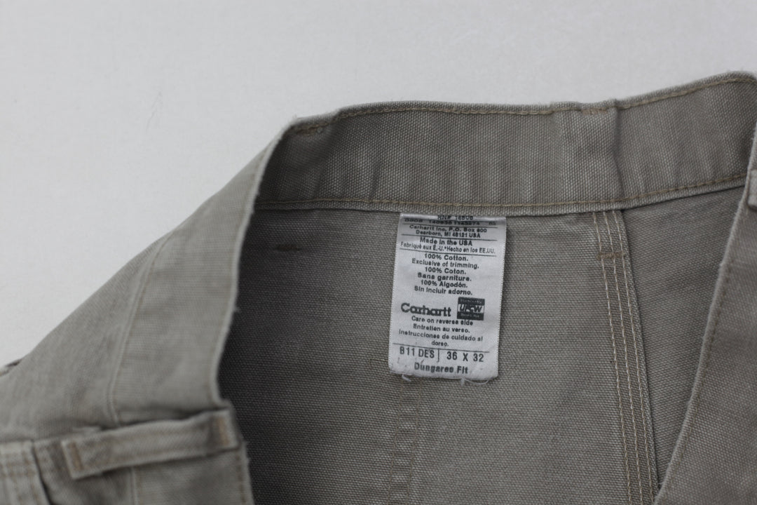 Mens Dungaree Fit Carpenter Work B11 DES Carhartt Pants