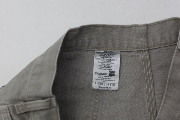 Mens Dungaree Fit Carpenter Work B11 DES Carhartt Pants