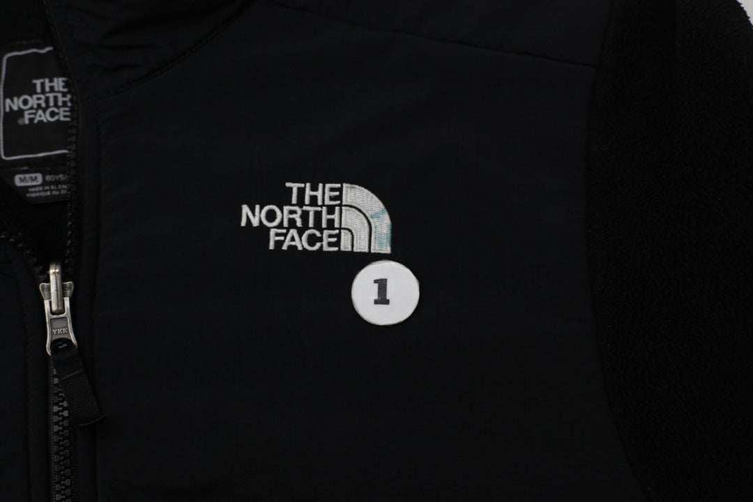 Youth Boys The North Face Jacket Black Fleece Full Zip Warm Outdoor | Migration_Jackets - Detail View | Fashion Rerun