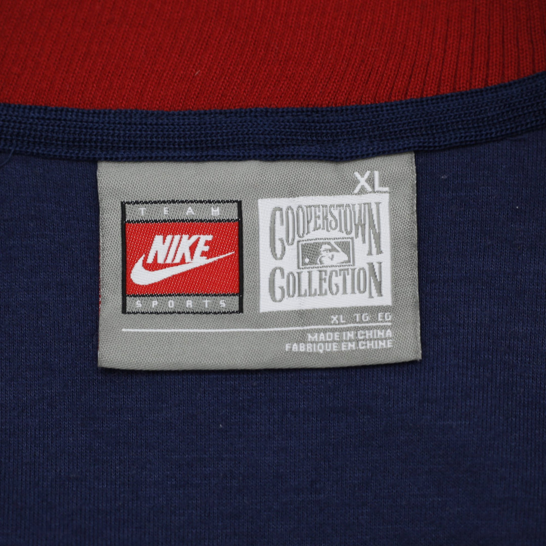 Mens Nike Cooperstown Chicago White Sox Retro Hitman Track Jacket Navy Size XL