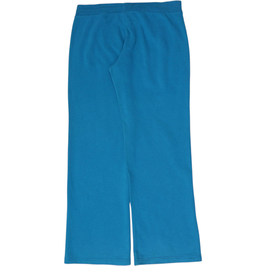 Ladies Nike Athletic Dept Teal Drawstring Fleece Wide-Leg Sweatpants Size M
