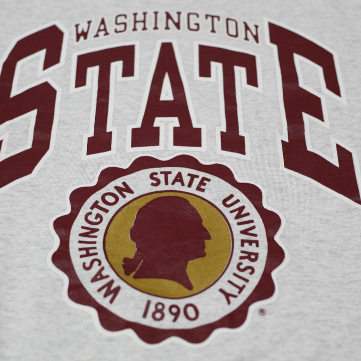 Vintage Nutmeg 90s Washington State Sweatshirt Gray Logo Size XL