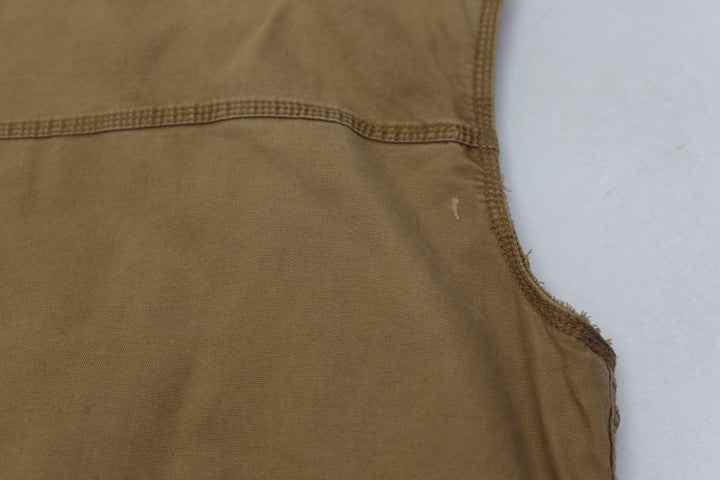 Ladies Carhartt Full Zip Mesh Lining Brown Vest