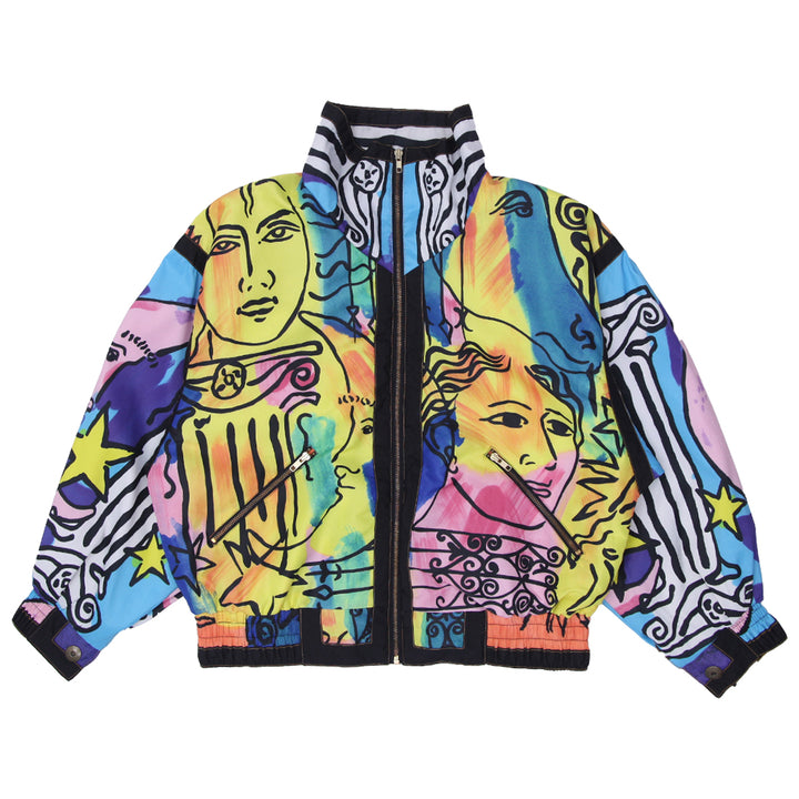 Vintage Giacca Sport Ladies Face Full Zip Bomber Jacket - Fashion Rerun Vintage Migration_Jacket