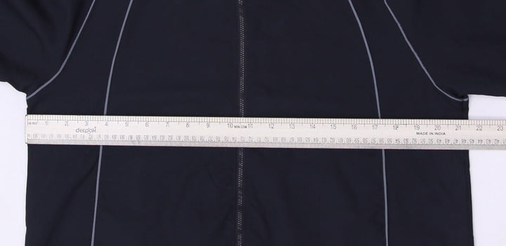 Ladies Jordan Windbreaker Black Hooded Full Zip Lightweight Sportswear S