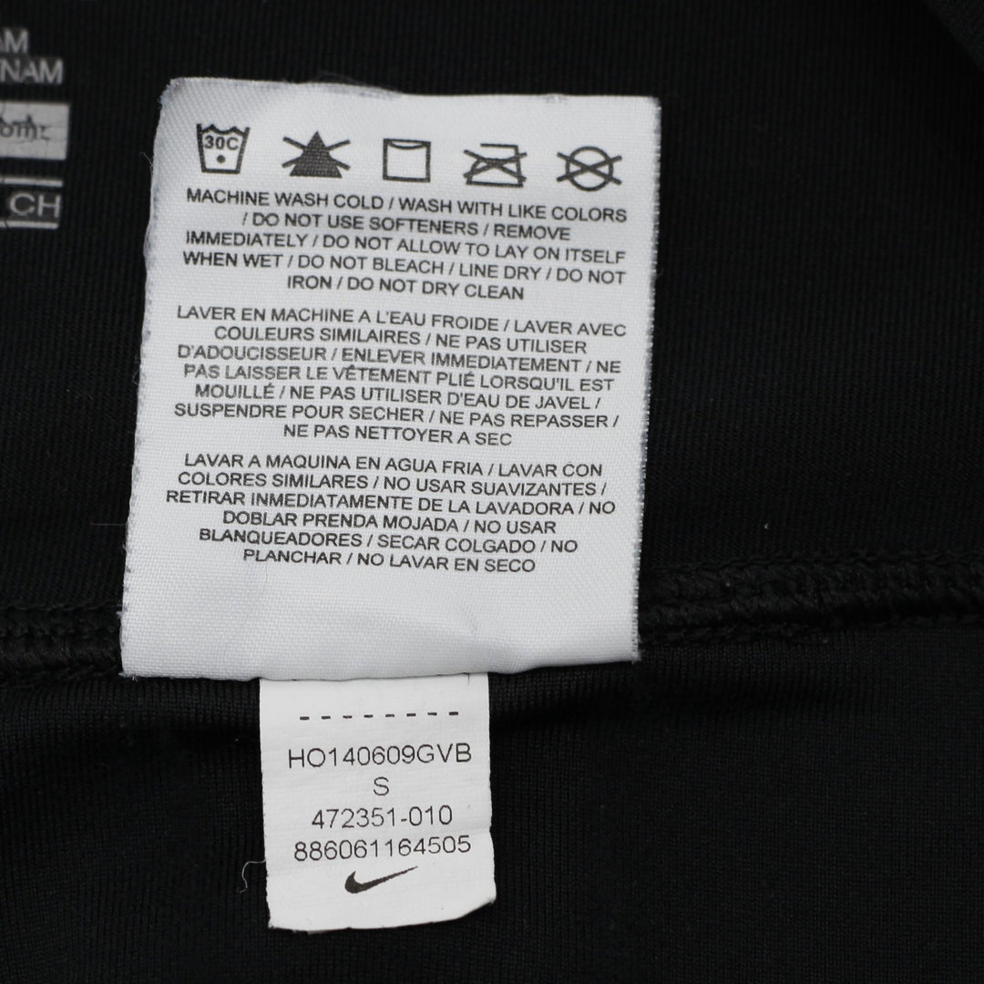 Ladies Nike Dri-FIT Straight Leg Active Pants Black Size S