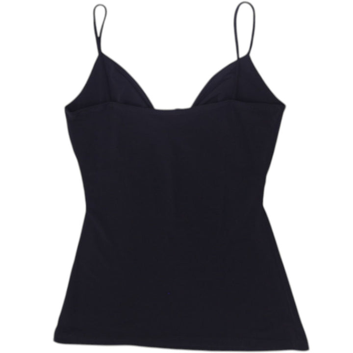 Y2K Ladies Black Stretchable Strappy Top