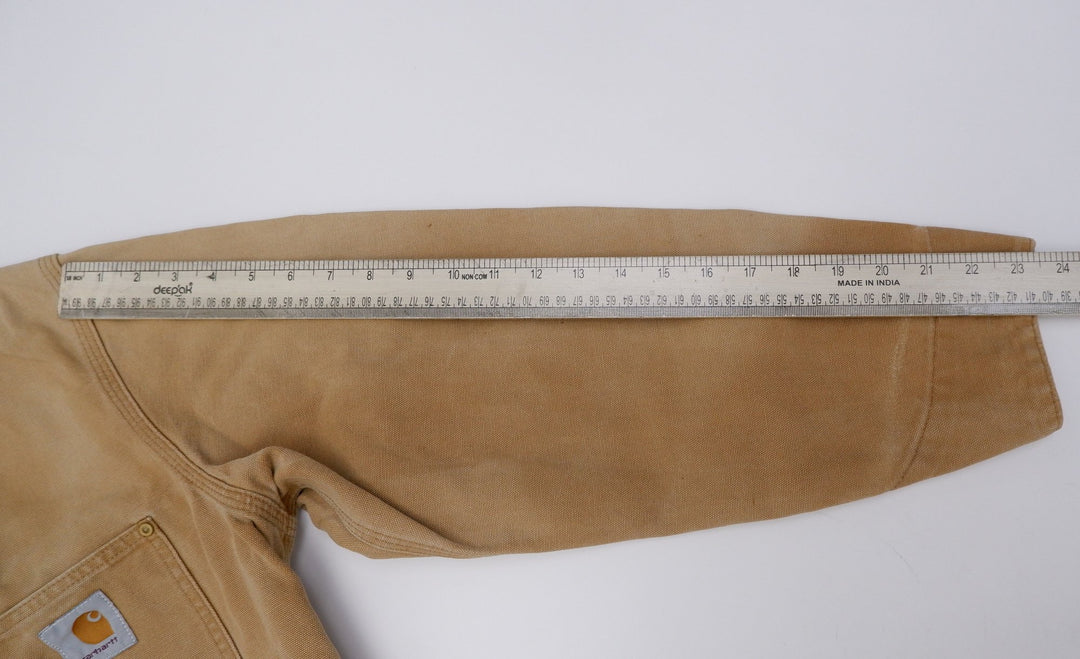 Vintage Mens Carhartt Slightly Distressed Jacket Brown Workwear Canvas | Migration_Jackets UAENAT20 - View 12 | Fashion Rerun