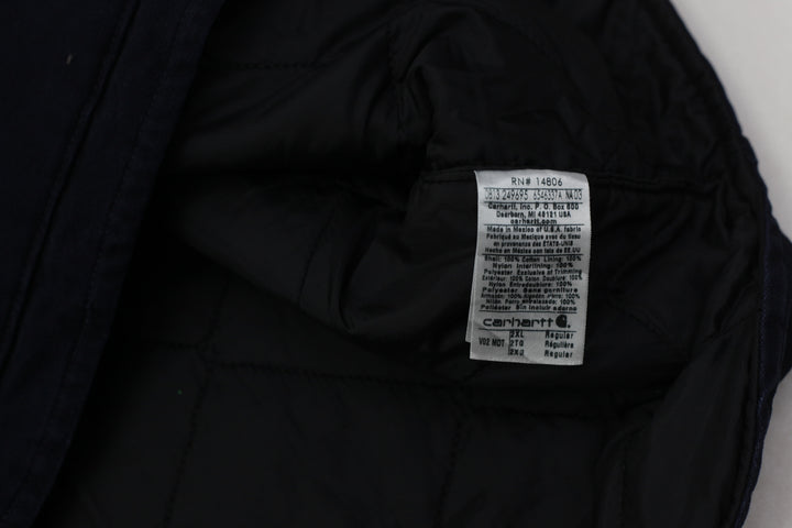 Mens Carhartt V02 MDT Arctic Quilt Lined Duck Canvas Vest